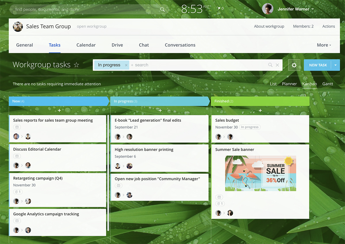 Bitrix 24 Group task management